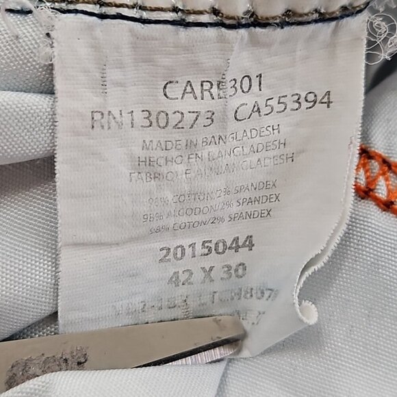 Lee Jeans Men's 42x30 Extreme Motion Tapered Leg Medium Wash Straight Fit EUC - Picture 12 of 16